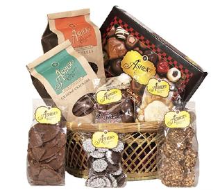 95 This generous basket of delicious goodies will satisfy any sweet tooth. Item #86617 6.