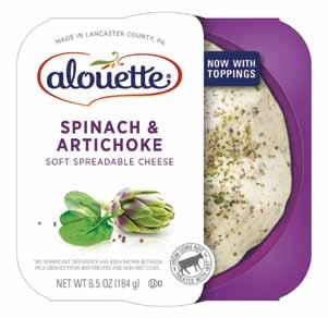 Save 5.04/case on Soft Spreadable Cheese 5.04 5.04 5.04 3.90 3.90 3.90 Alouette Brie Baby 6/13.2 oz 07144821413 29124 5.
