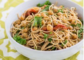 Amazing Lo Mein ADAPTED FROM HOOVER CITY SCHOOLS, ALABAMA HEALTHY, DELICIOUS, MEAT-FREE RECIPE F K-12 SCHOOLS Noodles, Spaghetti, dry weight 6 lbs. 4 oz. 12 lbs. 8 oz.