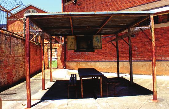 Gaol Forecourt 50-200 pax (outdoors) Prison Yard 40-50 pax (outdoors) Exclusive Hire This large