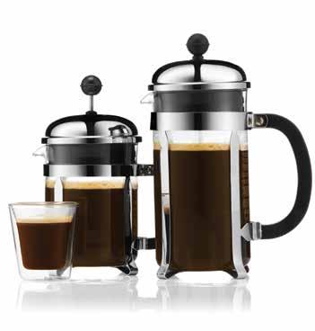 Coffee Brewing Methods The French Press The French press coffee maker is the simplest of all brewing systems, where coarsely ground
