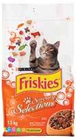 00 SCOTTIES FACIAL TISSUE FRISKIES DRY CAT FOOD 6/.4 -.