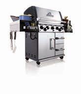 IMPERIAL XL Equipped with the standard features plus: IMPERIAL 590 Equipped with the standard features plus: BUILT-IN OVEN LIGHTS Now you can grill anytime you want, day or night!