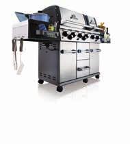 60,000 BTU main burner output 6 stainless steel Dual-Tube burners Two completely separate cooking ovens 6,400 sq. cm. / 1,000 sq. in.