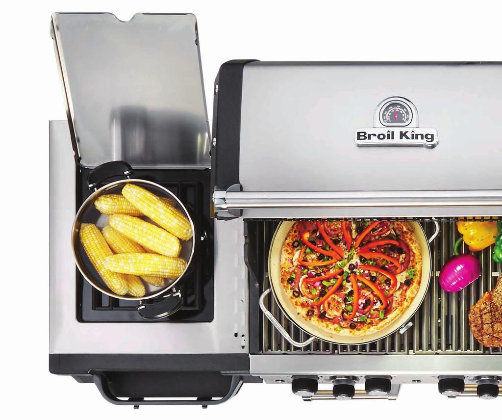 THE CHOICE OF PROFESSIONALS. NEW BROIL KING CAST STAINLESS STEEL COOKING GRIDS TRULY THE BEST OF BOTH WORLDS.