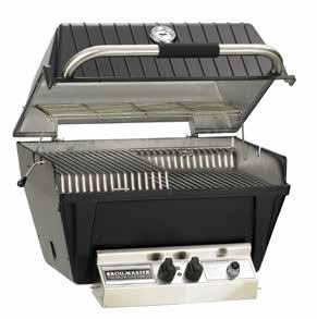 Broilmaster Premium Gas Grills P4X Series 1 Choose a Grill Head 2 Choose a Cart or Post Stainless (PCB1) or Black (DCB1) 23 W x 23 D x 28 H In-Ground Post Stainless (SS48G) or Black (BL48G) P4XF