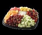 season, such as cantaloupe, honey dew, watermelon, grapes, pineapple, and strawberries, as available along with