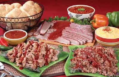 SMOKEHOUSE PACKAGES SMOKEHOUSE PACKAGES Serious Sandwiches This spectacular buffet is for sandwich lovers. We start with our tender Beef Brisket and Chopped Beef Brisket.