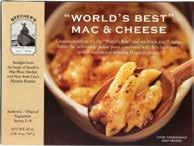 20 oz. Beecher s World s Best Mac & Cheese 12.99 18 oz.