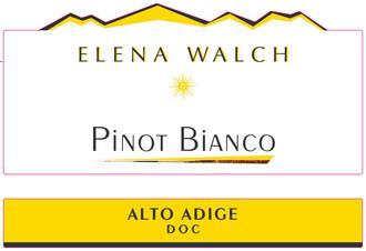 Elena Walch, Pinot Bianco Alto Adige (2014) Trentino-Alto Adige, Italy Pinot Blanc Appellation Südtirol