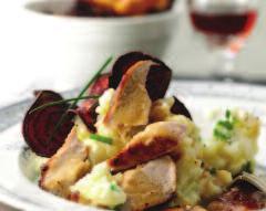 is sumptuous, rich and gamey and is an ideal alternative to Turkey.