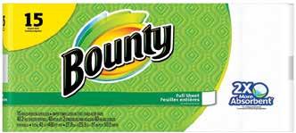 Bounty 1 Pack Pape Towels White