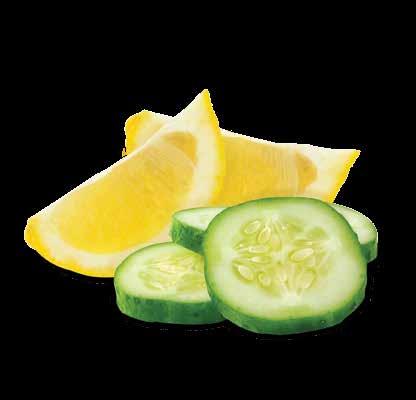 Cool Cucumber Lemonade Yield: 2 gal. or 32 servings, 1 cup each INGREDIENTS WEIGHTS MEASURES Water 256 fl. oz. 2 gal. CRYSTAL LIGHT Lemonade Drink Mix 2.2 oz. One 2-gal.