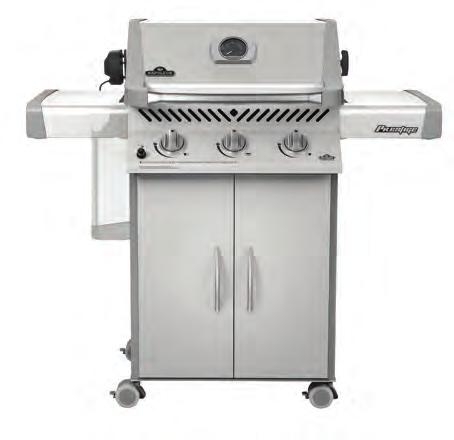 PRESTIGE SERIES P500 Up to 48,000 total BTU s Total cooking area: 760 sq.