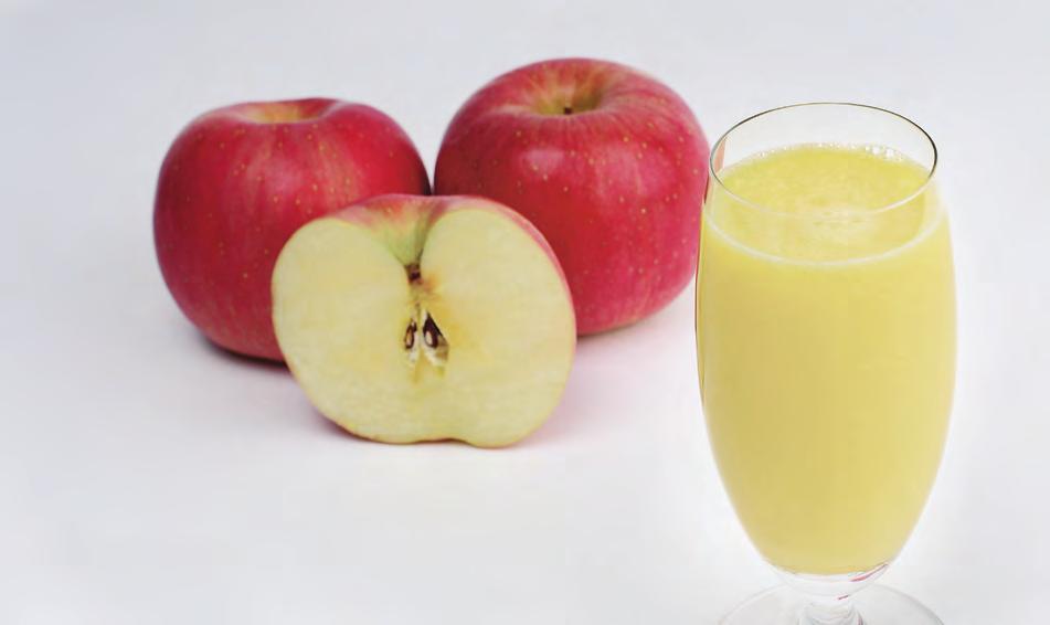 Apple Juice Apples are abundant not only in vitamins and minerals but also