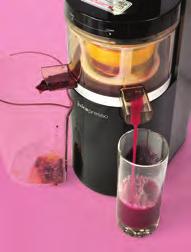 Wash and separate the grapes individually and put into Juicepresso. 2.