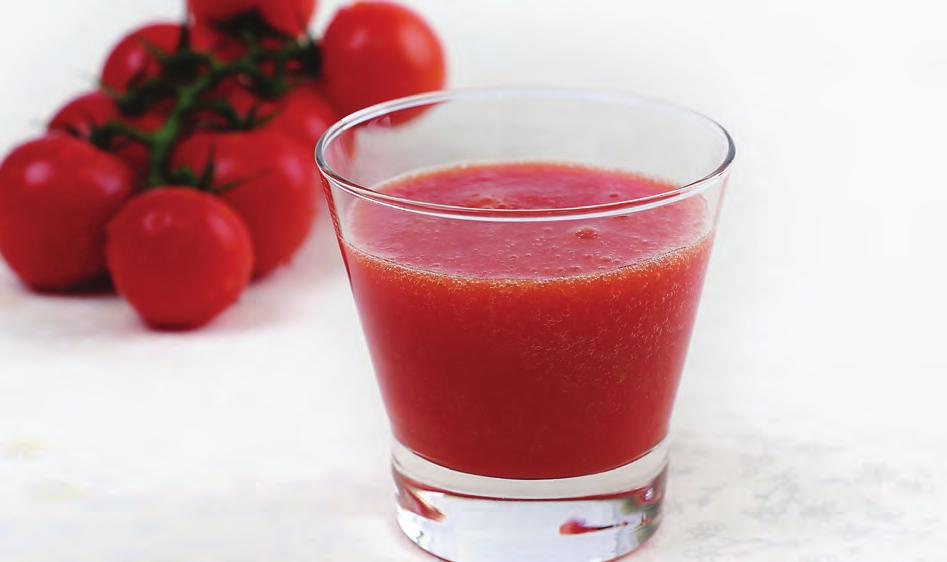 Tomato Juice Tomatoes were selected by Time magazine as one of the ten healthiest foods.