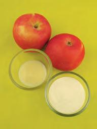 Ingredients: 300ml apple juice, 4tbs powdered milk, 2tbs condensed milk 1.