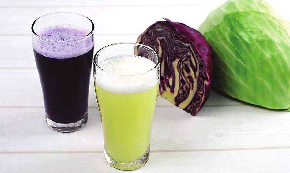 Cabbage Juice Cabbages are full of vitamin D and will lower mucus accumulation.