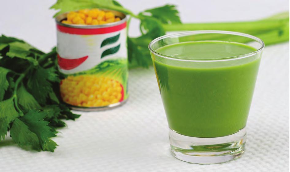 Celery Corn Juice Celery corn juice cleans