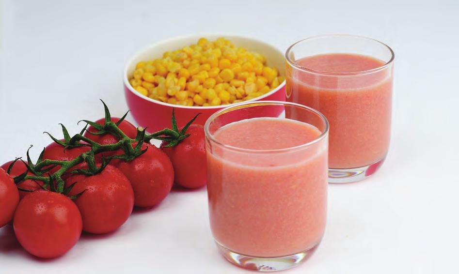 Tomato Corn Juice Tomato corn juice is a