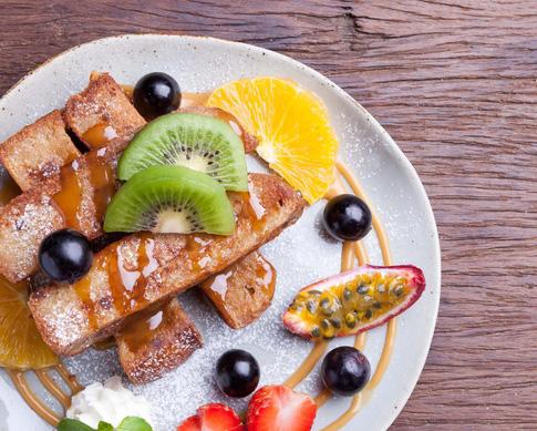How Protein Helps Control Appetite Having a high protein breakfast keeps you full throughout the day, and helps you consume fewer calories overall.