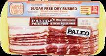 2/ 4 LOU S GARRETT VALLEY Pork Paleo Bacon 4.89/8 oz.