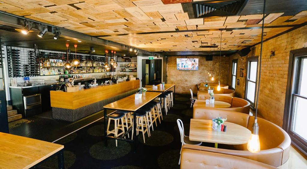 Situated on the first floor of Melbourne s oldest licensed pub, Level One has recently undergone extensive
