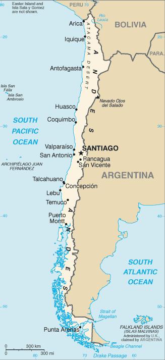 Alternatives: Chile and Argentina 4 factories in Argentina 4