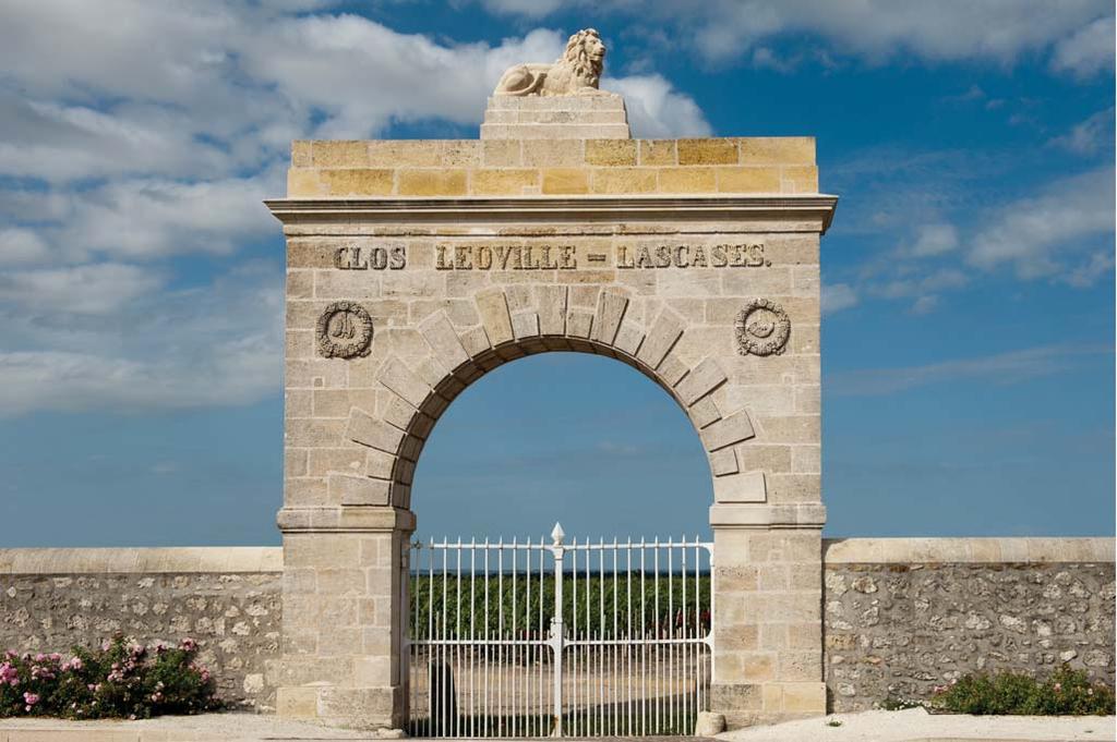 WINES OFFERED BY CHATEAU LEOVILLE LAS CASES A château as noble as the myriad of royals that have lived in it, a wine as marked as the lion that guards their famed vineyard.