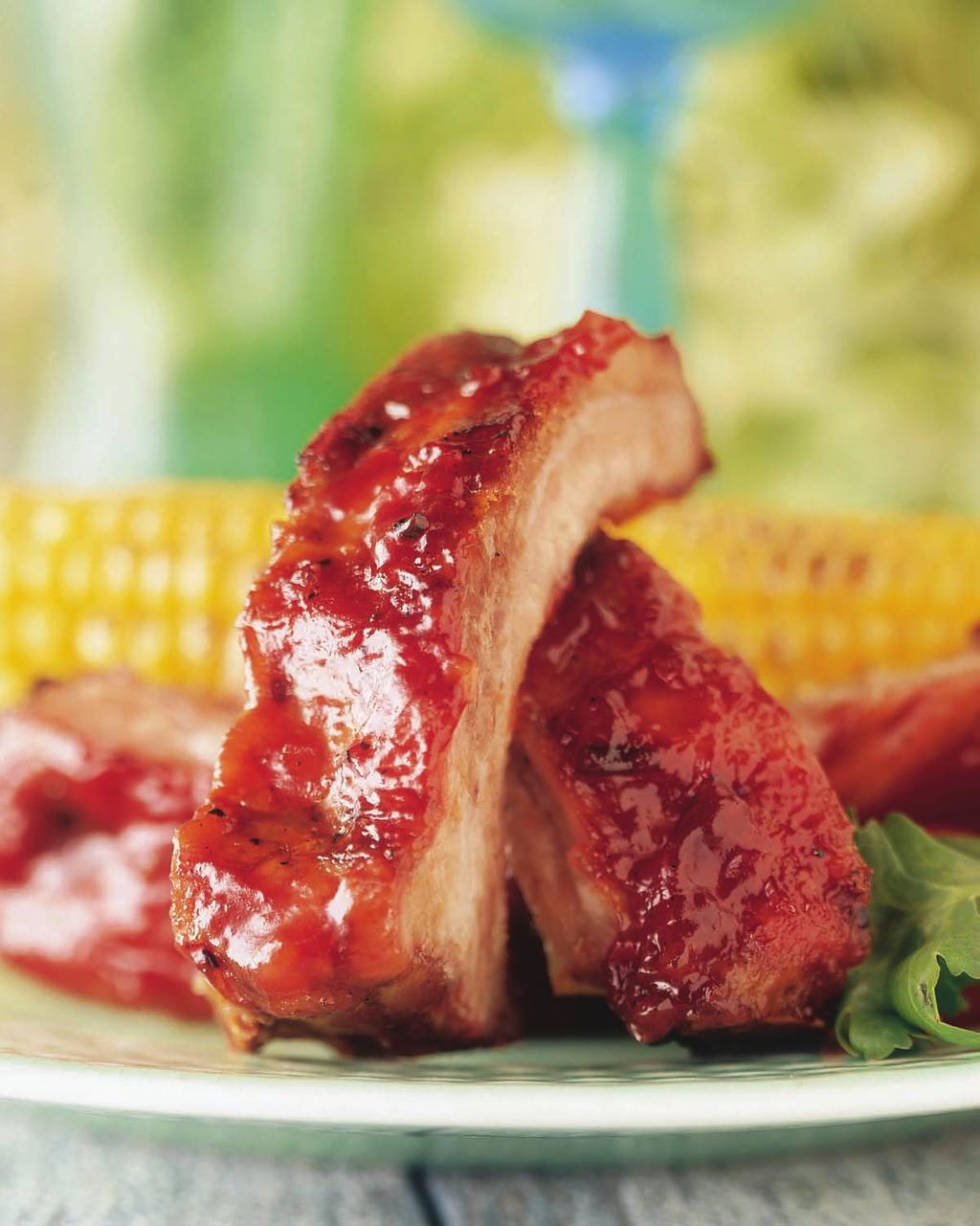 6 BABY BACK RIBS WITH SPICED APPLE-CIDER