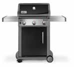 Features Spirit E-310 Spirit E-320 Stainless steel burners 3 3 Combined primary burner rating 33.8 MJ (32,000 BTU) 33.