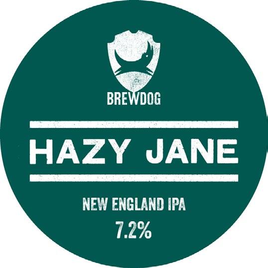 HAZY JANE Hazy Jane is a beer we worked on for months, with small-batch trials and taste panel meetings coming together in a single release.