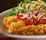 LUNCH SPECIALS Served Weekdays 11 a.m. to 5 p.m. After 5 p.m. & on weekends, add $1.50. Uno Cheese & onion enchilada with chili con carne & a crispy beef taco. With rice & refried beans. 7.