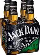 49 Jack Daniel s & Lemonade 330ml 4 Pack Bottles 3104635 Jack Daniel s