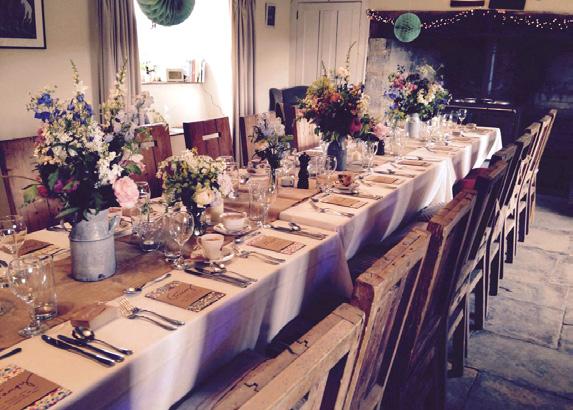 Small Celebrations For intimate wedding celebrations our iconic farmhouse is a wonderful choice.