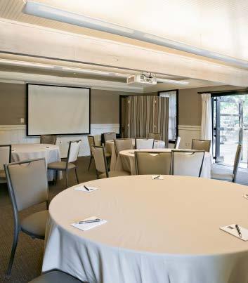 The Pecan Room: $400 The Pecan Room offers a 350 square foot meeting space and can accommodate up to 25 guests.