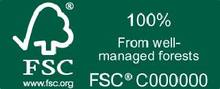 RAC Seal with FSC On-Product Labeling For on-product labeling, the RAC seal should be reproduced in accordance with sizing requirements for the FSC label.