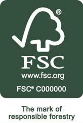 RAC Seal with FSC Promotional Panel RAC Seal and FSC Trademarks Sizing Guidance RAC seal = same height as FSC panel (minus the promotional statement) Promotional statement Scaling the size of the