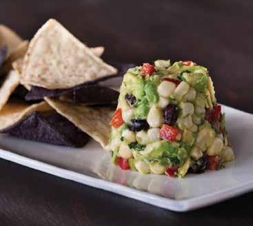 SHAREABLES MENU On Arrival TUSCAN HUMMUS AND PITA BREAD ROASTED CORN GUACAMOLE AND TORTILLA CHIPS