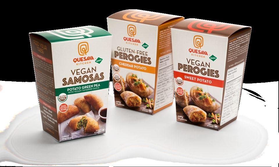 Samosas & Perogies Wrap a heady mixture of vegetables and aromatics, or a hearty mixture of potato and cheese with our amazing Quesava dough and you get a perfect pocket of