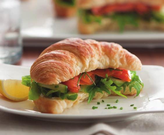 Traditional, Large, Extra Large or Mini, we have one for every occasion. Fully baked, Sara Lee croissants are ready-to-go, all in a convenient thaw-and-serve format.