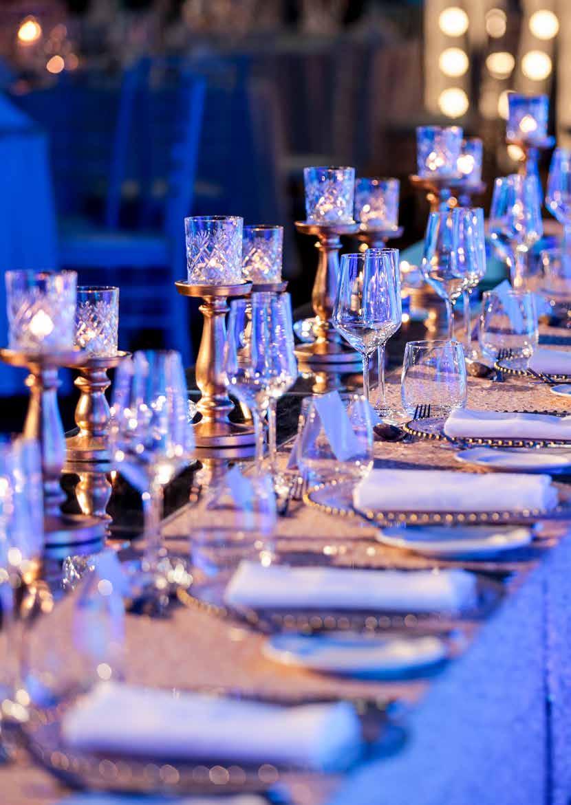 RECEPTION PACKAGES Each Reception package includes: Dedicated Wedding Coordinator Private venue hire ½ hour Chef s selection of pre-dinner canapes ê ê Your choice of dining menu ê ê 5 hour beverage