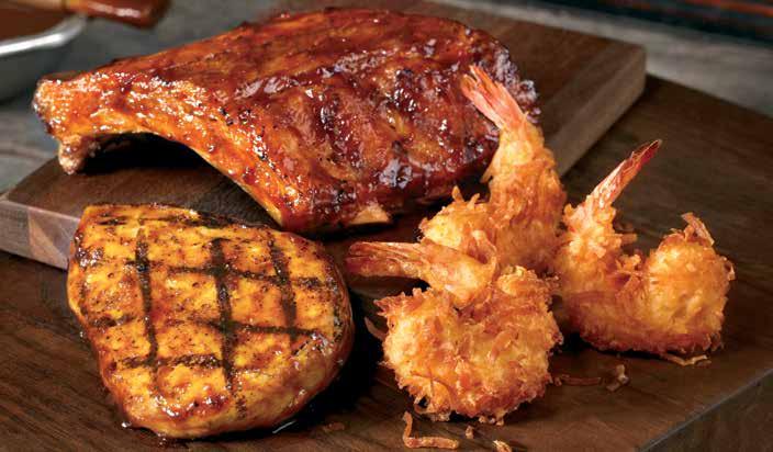 BBQ MIXED GRILL CHICKEN, RIBS, CHOPS & MORE Add a cup of our fresh made soup or one of our Signature Side Salads. 3.79 Add a Premium Side Salad. 4.