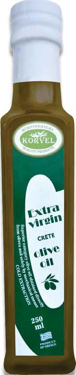 tra Virgin Olive Oil Our Extra Virgin Olive Oil is the product of the "Koroneiki olive variety.