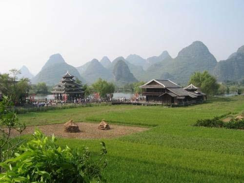 Pass tranquil farming land, fishing scenes and picturesque villages as the ship sailing down the river.