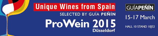 which to show a wide selection of od some of the best Spanish wines tasted at the last edition of the 2015 Guía Peñín of the Wines of Spain.