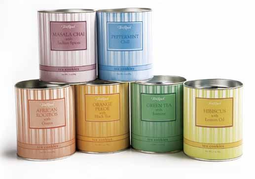 Six different flavors come packaged in beautifully designed contemporary canisters. Green Tea Jasmine 3.0 oz S131 Masala Chai 3.0 oz S132 Orange Pekoe with Black Tea 3.