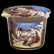flavour whipped cream, 180g Poezja Lux chocolate milky dessert with
