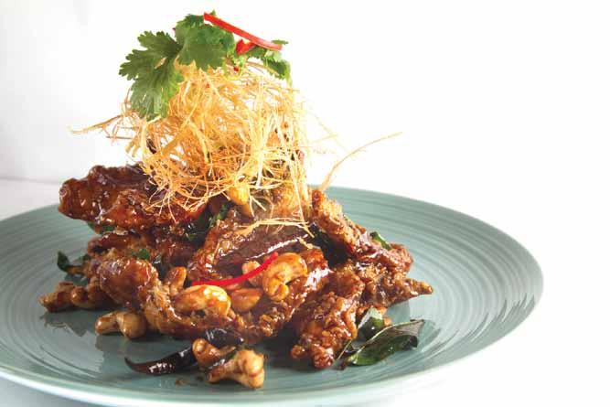 FILLET $25 Choice of sauce - Wok tossed with Thai water spinach in chilli